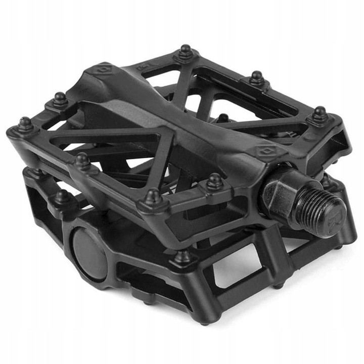 Pedały rowerowe platformowe MTB ROXAR aluminiowe, czarne