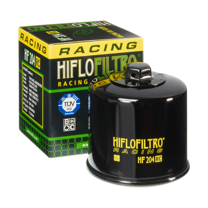 FILTR OLEJU HIFLO HF204RC RACING HONDA/ KAWASAKI/ YAMAHA NAKRĘTKA 17MM