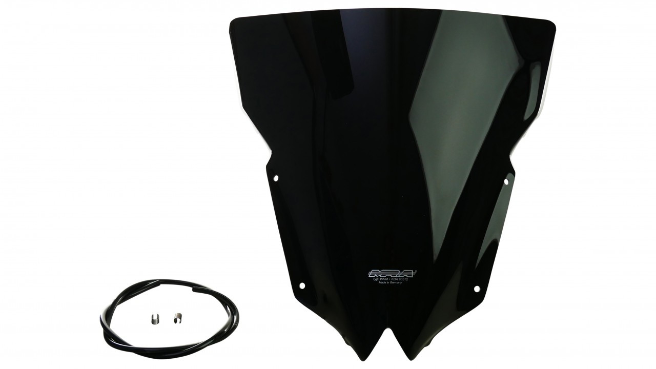 Szyba motocyklowa MRA YAMAHA YZF R 6 RJ15 2008-2016, forma O, czarna