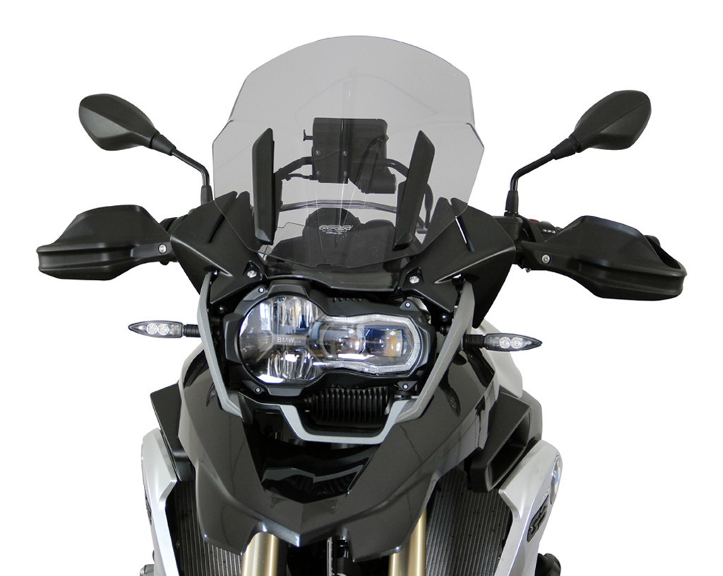 Szyba motocyklowa MRA BMW R 1200 GS RALLYE R12W 2017-, forma TM, przyciemniana