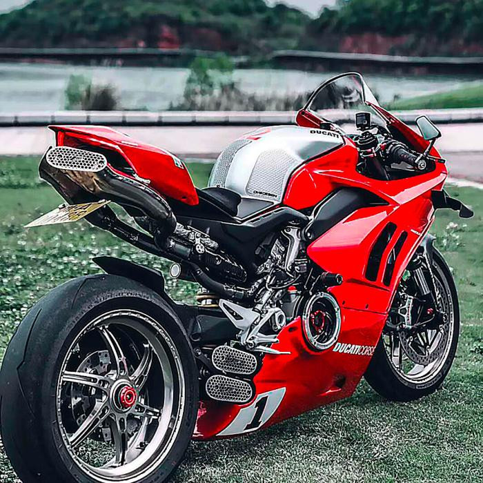 ONEDESIGN Grip Boczny HDR PANIGALE DUCATI transparentny
