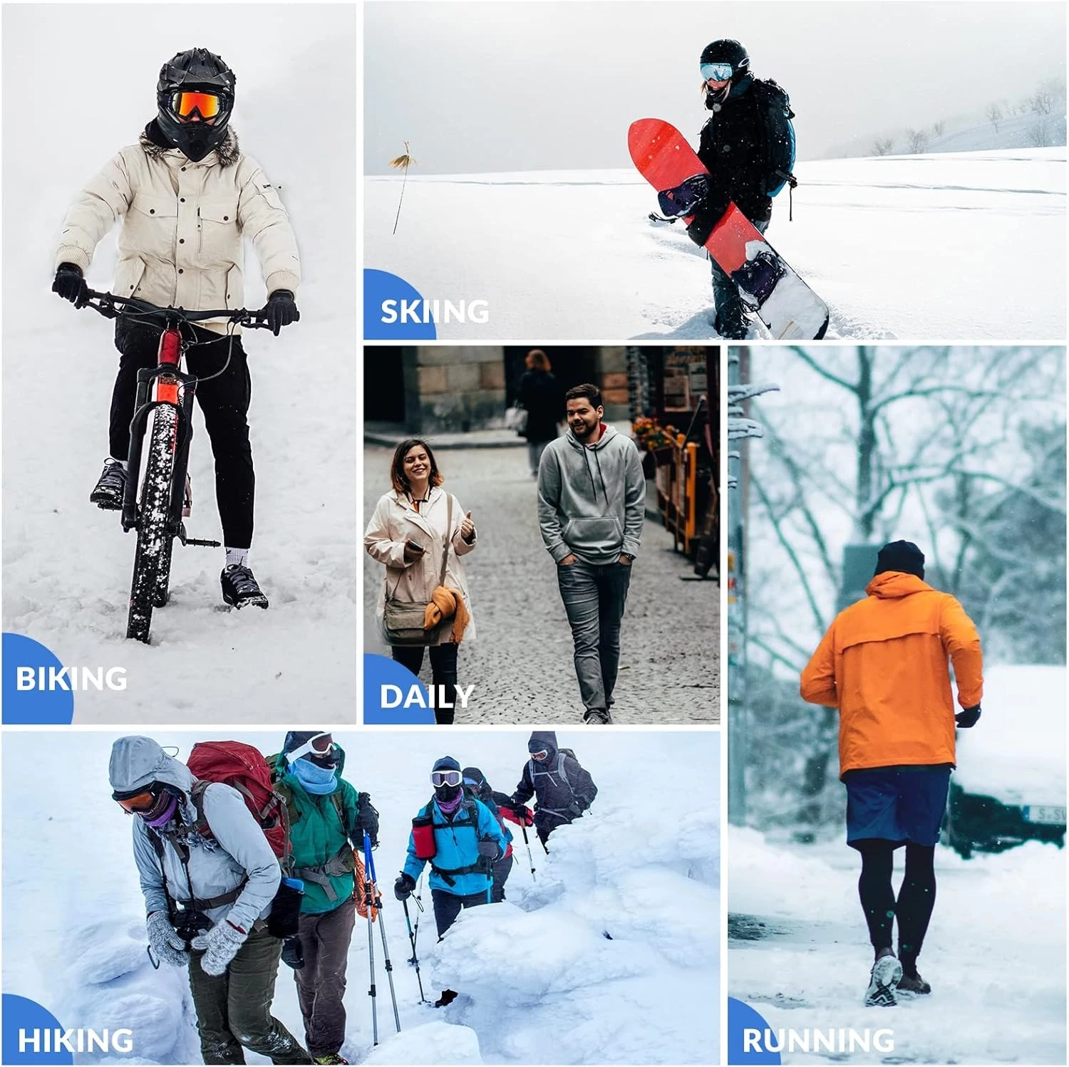Czapka rowerowa do biegania sportowa pod kask ROCKBROS