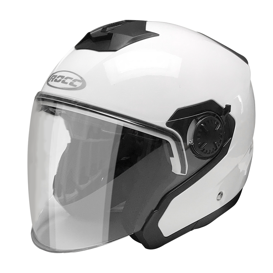 Kask motocyklowy ROCC 270 biały