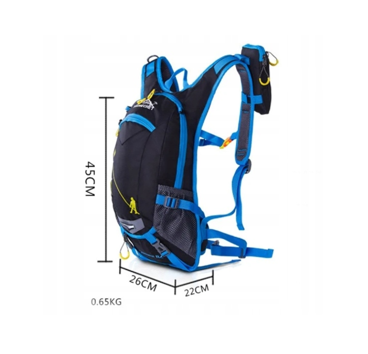Plecak rowerowy, sportowy, turystyczny ROXAR 18L Niebieski