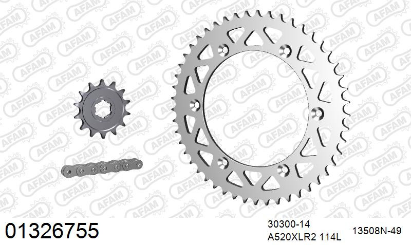 Zestaw napędowy AFAM do YAMAHA WR 250 W,A