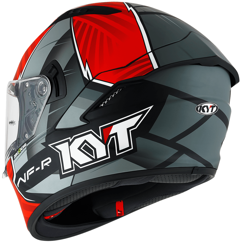 Kask Motocyklowy KYT NF-R XAVI FORES Replica czerwony 2021