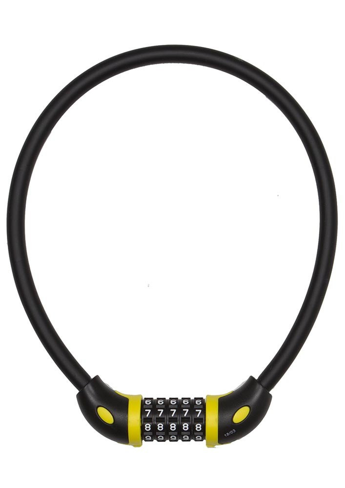 AUVRAY COMBI 65 stalowa linka z zamkiem na szyfr - długość 65cm, średnica 12mm