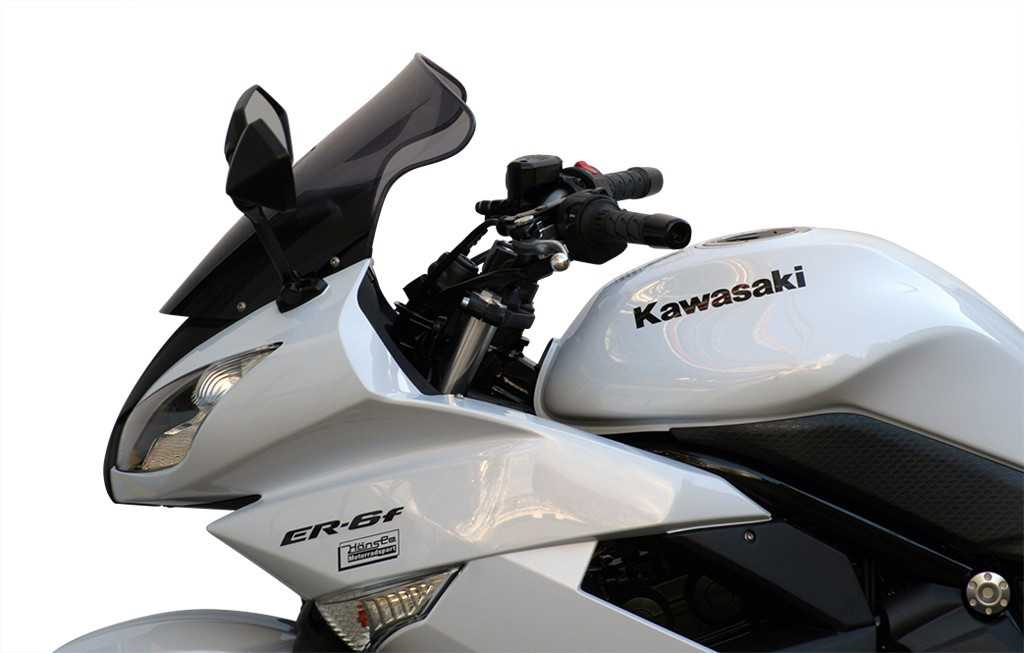 Szyba motocyklowa MRA KAWASAKI ER 6 F EX 650 C 2009-2011, forma O, bezbarwna