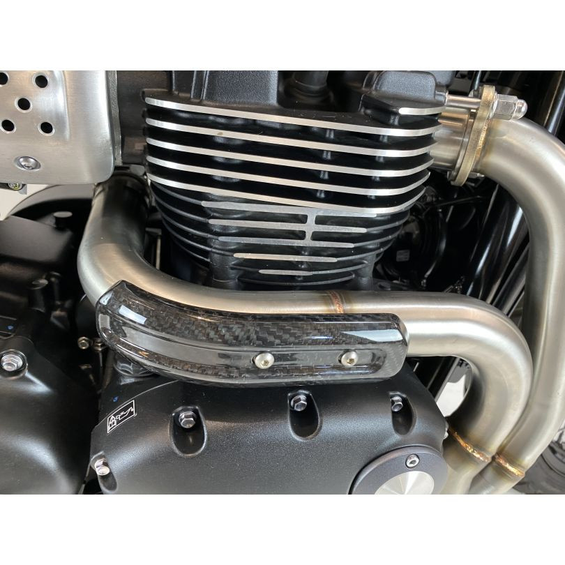 Tłumik IXIL TRIUMPH STREET SCRAMBLER 900 17-22 (DC01 DC02 DC03 DC04) typ RB (waga: 900g, długość: 230 mm., materiał: Inox AISI30