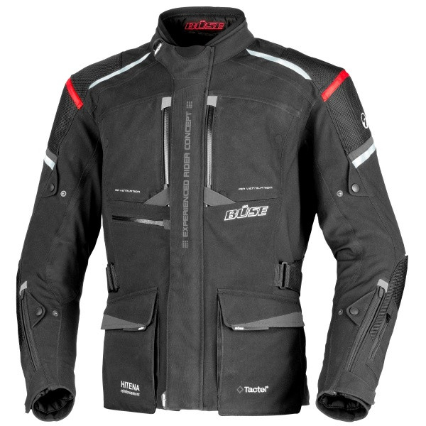 Kurtka motocyklowa BUSE Nova czarna