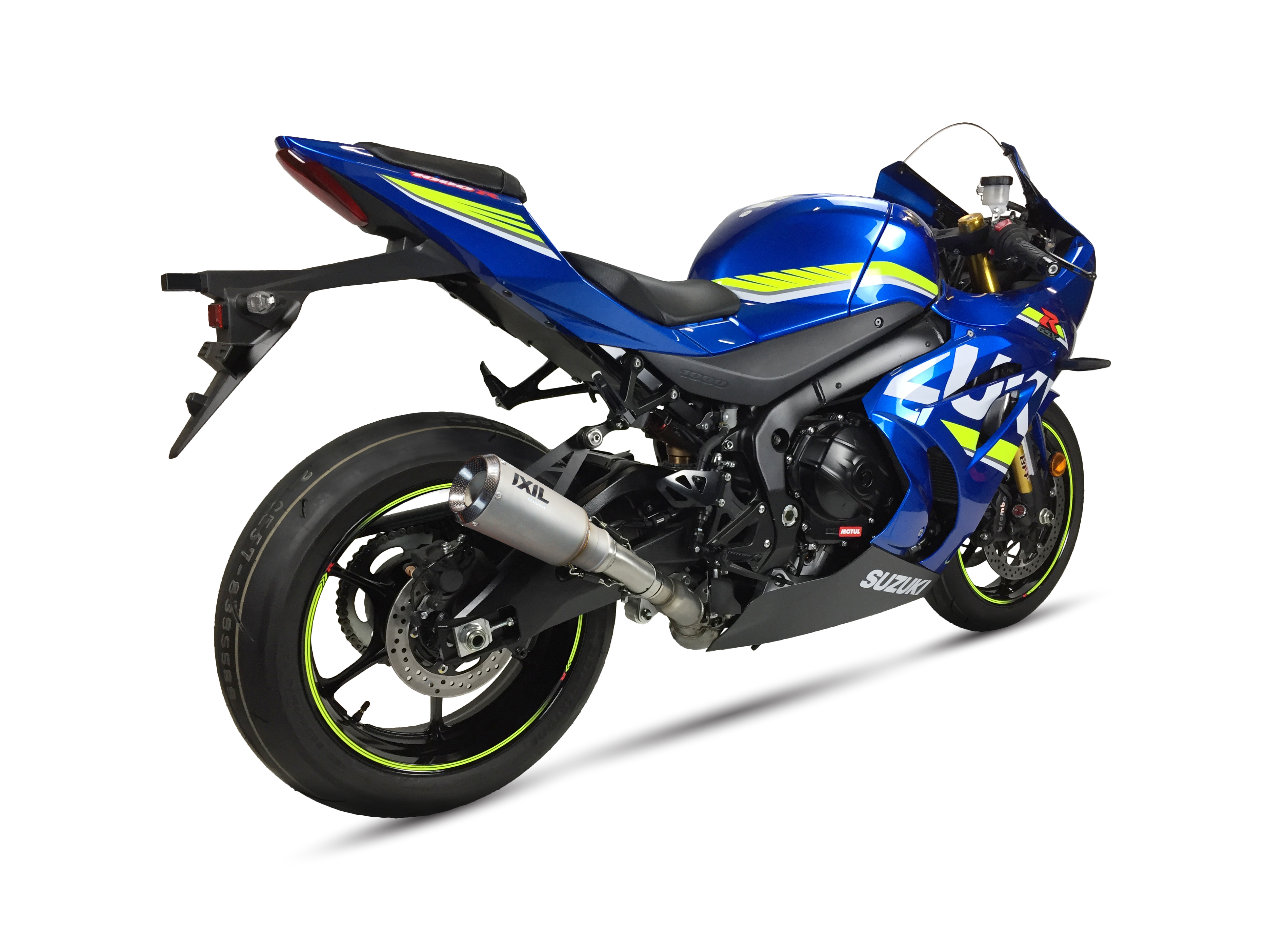 Tłumik IXIL SUZUKI GSX 1000 R 17-21 (WDM0) typ RC (waga: 800g, długość: 230 mm., materiał: Inox AISI304, kolor: Bright resin) SL