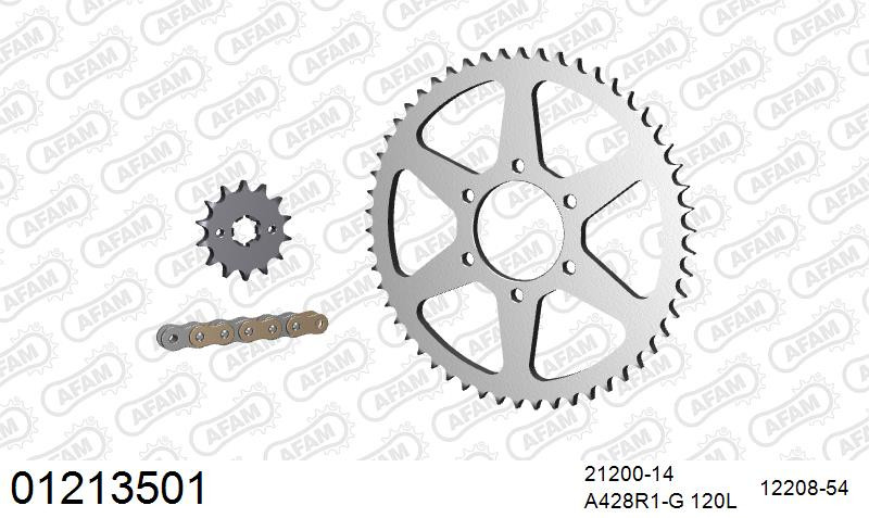 Zestaw napędowy AFAM do YAMAHA XT 125