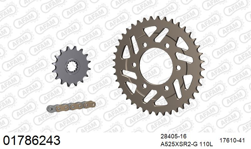 Zestaw napędowy AFAM do KAWASAKI Ninja ZX 9 R F1,F2,F3