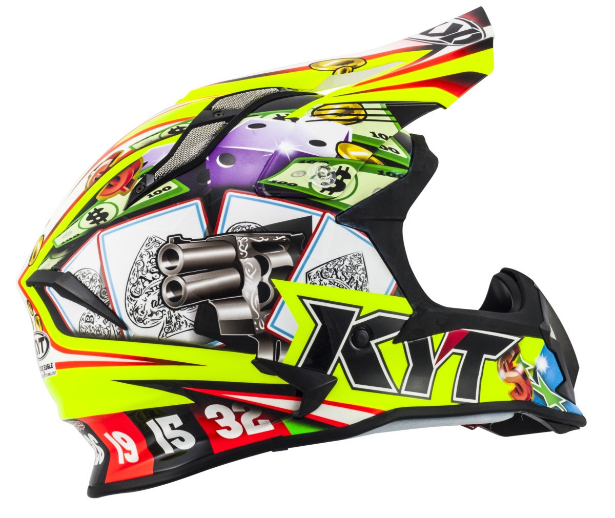 Kask Motocyklowy KYT STRIKE EAGLE ROULETTE