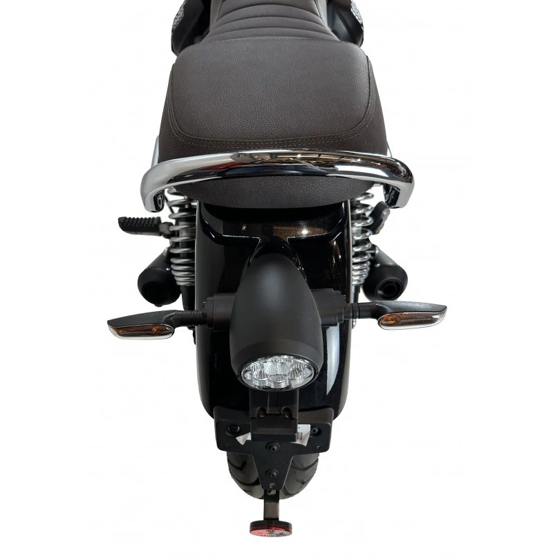 IXIL Tłumik MOTO GUZZI V7 850 SPECIAL / STONE typ OVC11SB SLIP ON (LEFT MUFFLER) - IRONHEAD CONICAL BLACK INOX