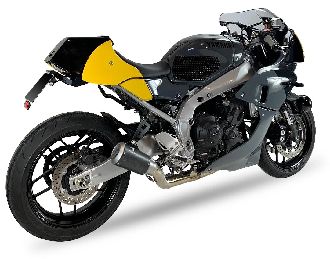 IXRACE Układ wydechowy, tłumik YAMAHA XSR 900 / XSR 900 GP 24-25 (RN97 RN98 RN96) typ MK2B MK2 BLACK - RACE FULL SYSTEM