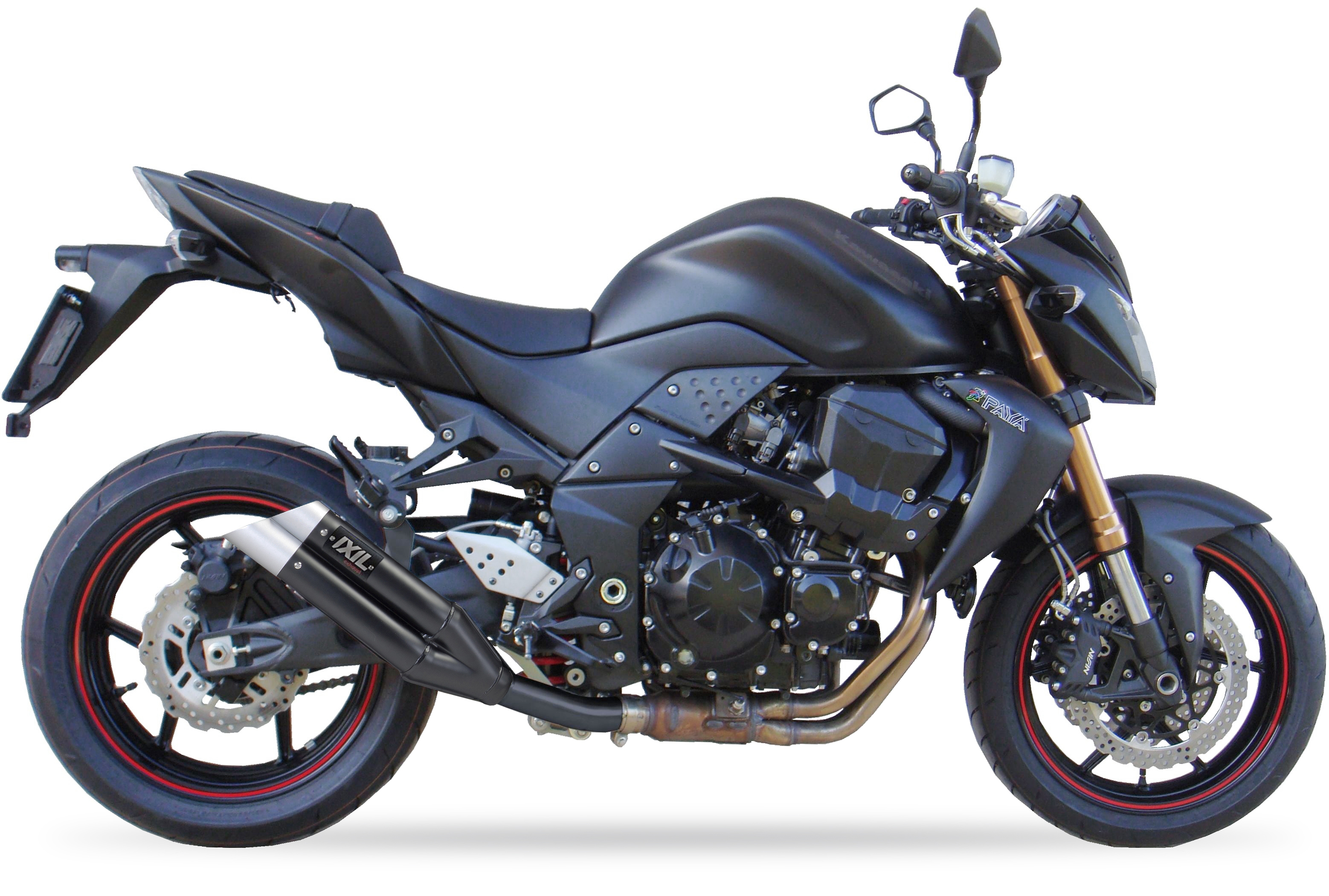 Tłumik IXIL KAWASAKI Z 750 S - R 07-12 (ZR750L ZR750M) typ L3XB (waga: 3000g, długość: 370 mm., materiał: Inox AISI304, kolor: A