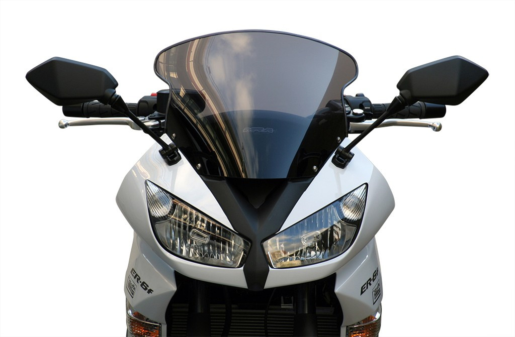 Szyba motocyklowa MRA KAWASAKI ER 6 F EX 650 C 2009-2011, forma O, bezbarwna