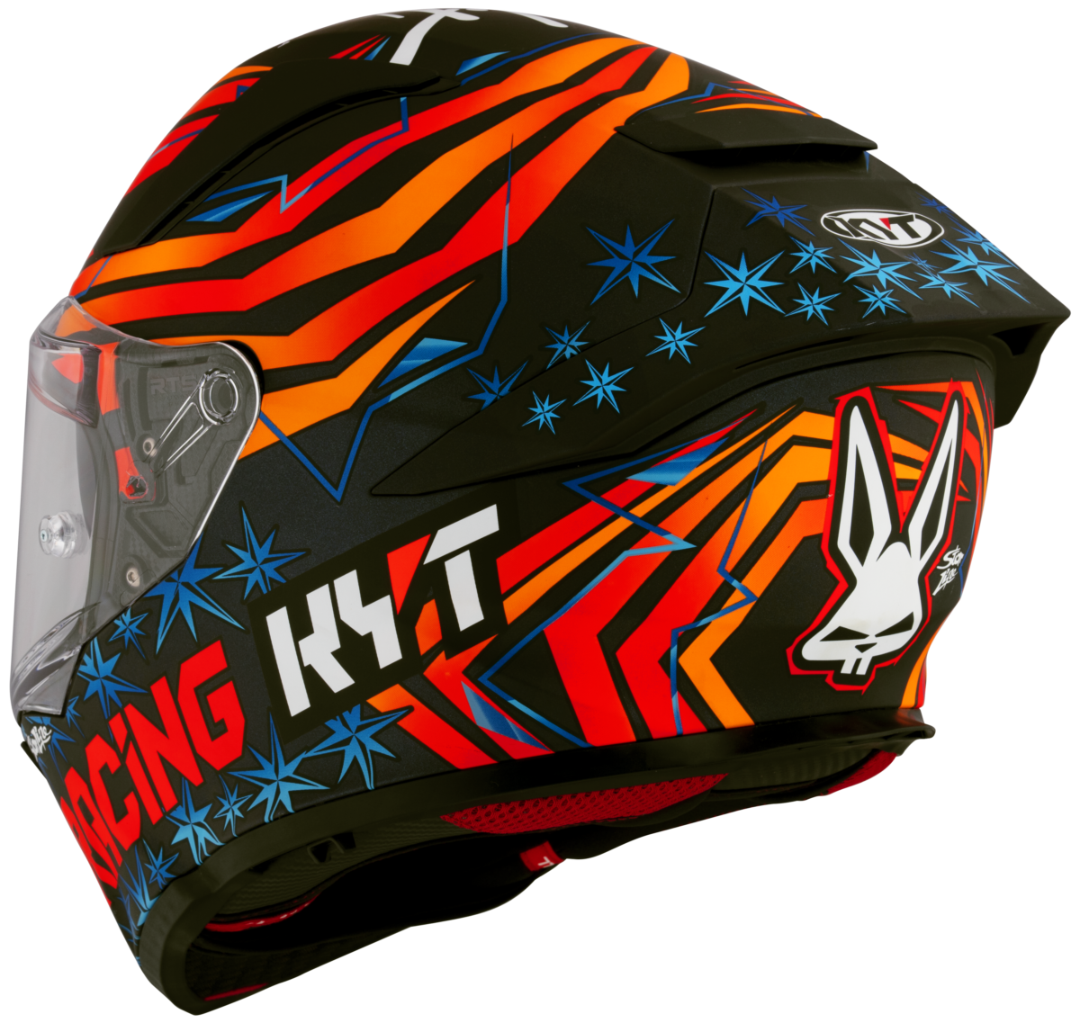 Kask Motocyklowy KYT R2R MAX FERNANDEZ 2022 REPLICA matowy ECE/ONU 22-06