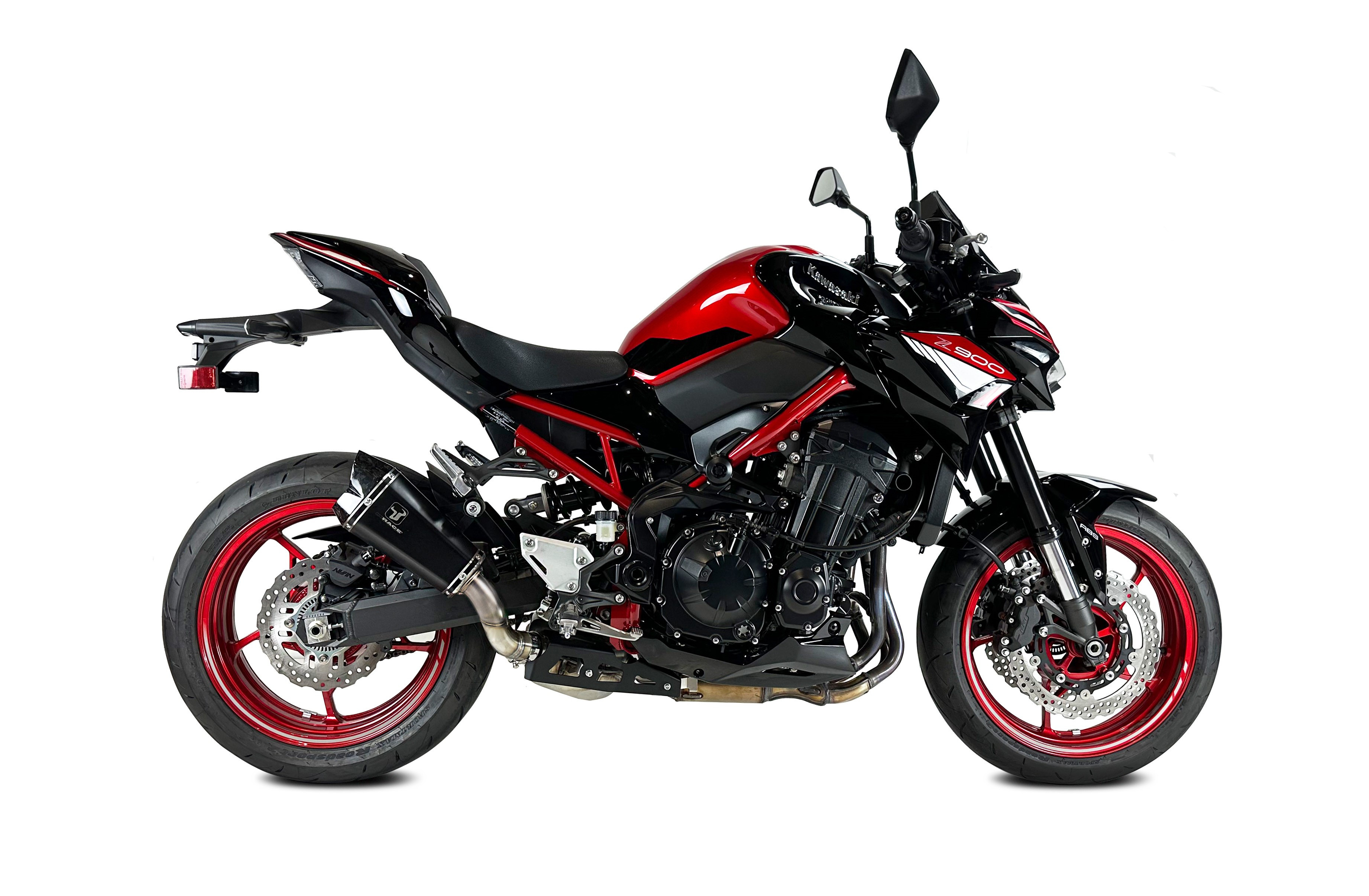 Tłumik IXRACE KAWASAKI Z 900 (92 kW) 20-24 (ZR900F) typ M8 BLACK SERIES (Homologacja)