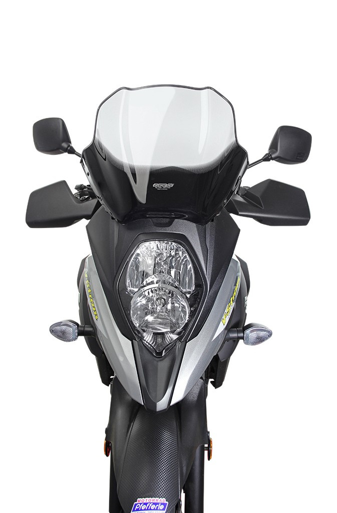 Szyba motocyklowa MRA SUZUKI DL 650 V-STROM WC70/WC71 2017-, forma T, przyciemniana