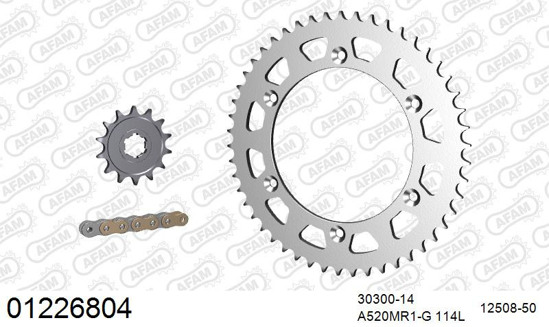 Zestaw napędowy AFAM do YAMAHA YZ 250 K