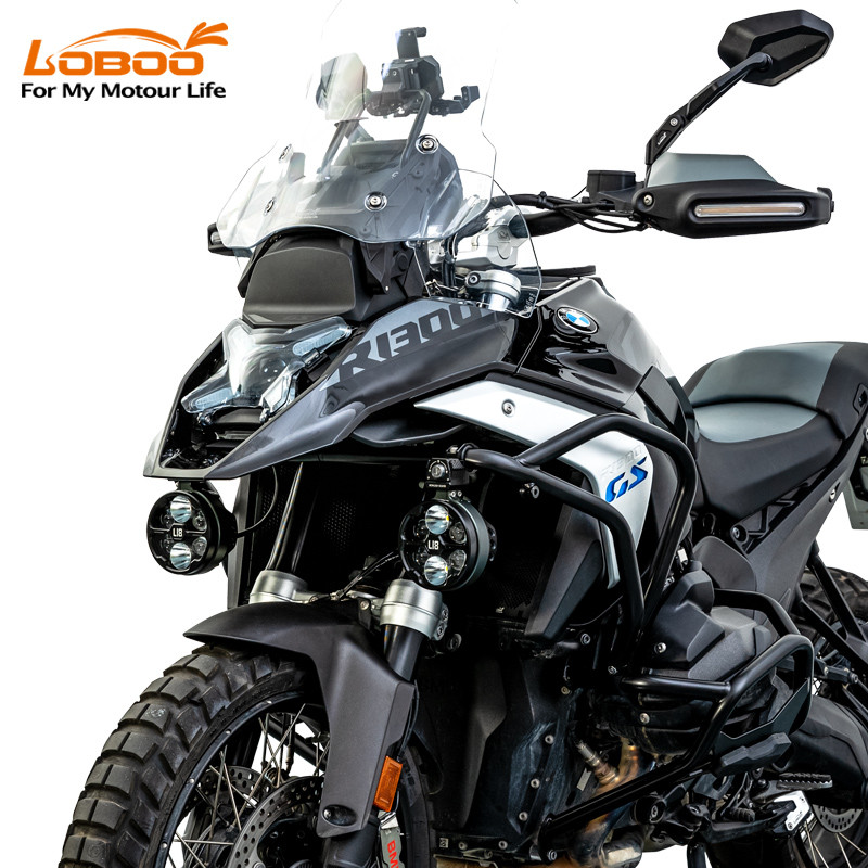 LOBOO Osłona przedniego reflektora do BMW R1300GS (2023-), przezroczysta