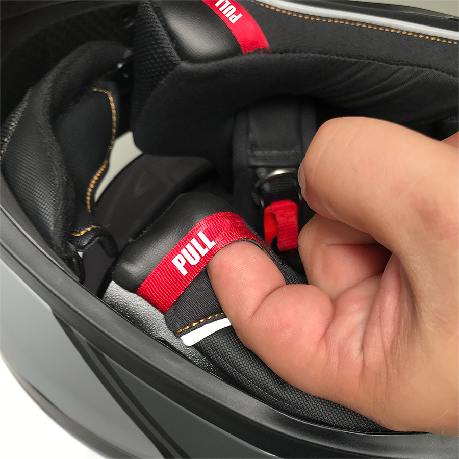 Kask motocyklowy ROCC 341 czarno-żółty