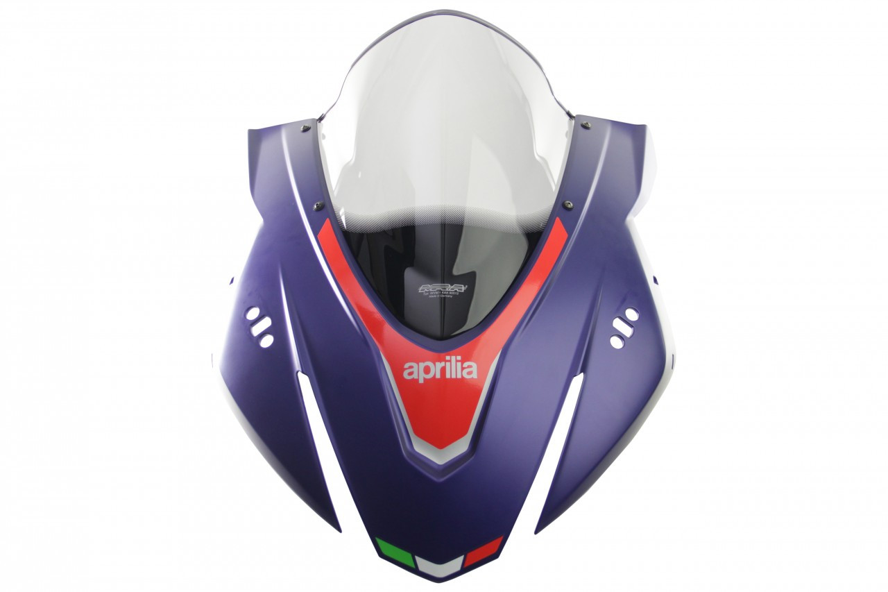 Szyba motocyklowa MRA APRILIA RSV 4 1100 FACTORY 2021-, forma R, przyciemniana