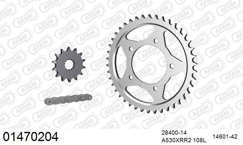 Zestaw napędowy AFAM do SUZUKI RF 600 R S,T,V