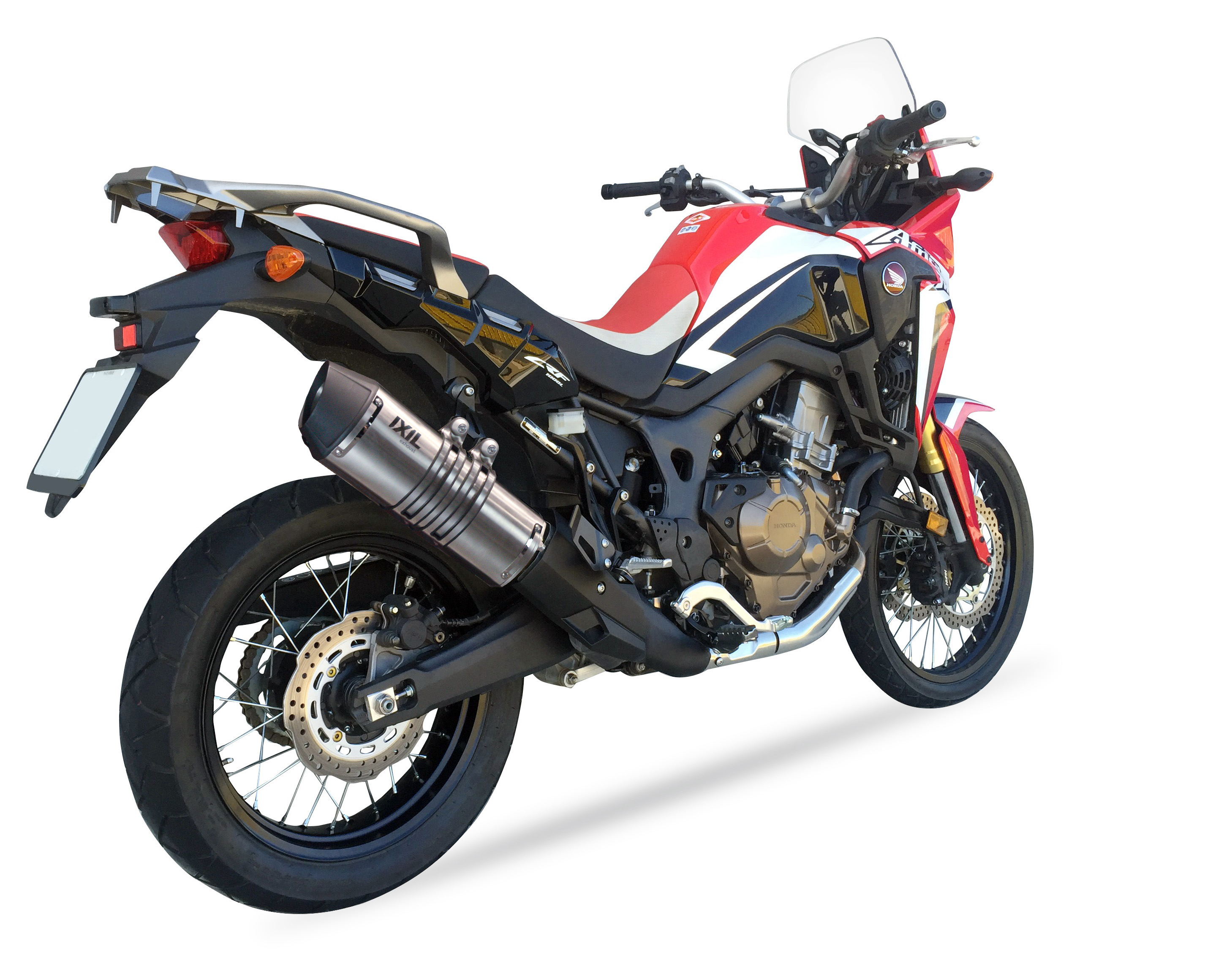Tłumik IXIL HONDA CRF 1000 L AFRICA TWIN 16-19 (SD04 SD06) typ SOVE (waga: 3000g, długość: 423 mm., materiał: Inox AISI304, kolo