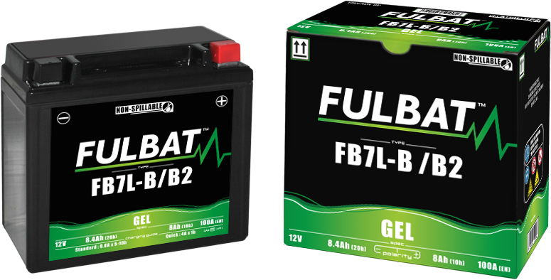 Akumulator FULBAT FUL GEL - FB7L-B / FB7L-B2 / YB7L-B / YB7L-B2 (Żelowy, bezobsługowy)