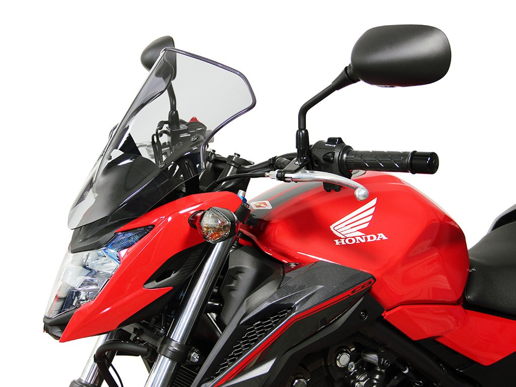 Szyba motocyklowa MRA HONDA CB 500 F PC58 2016-2018, forma NSM, bezbarwna
