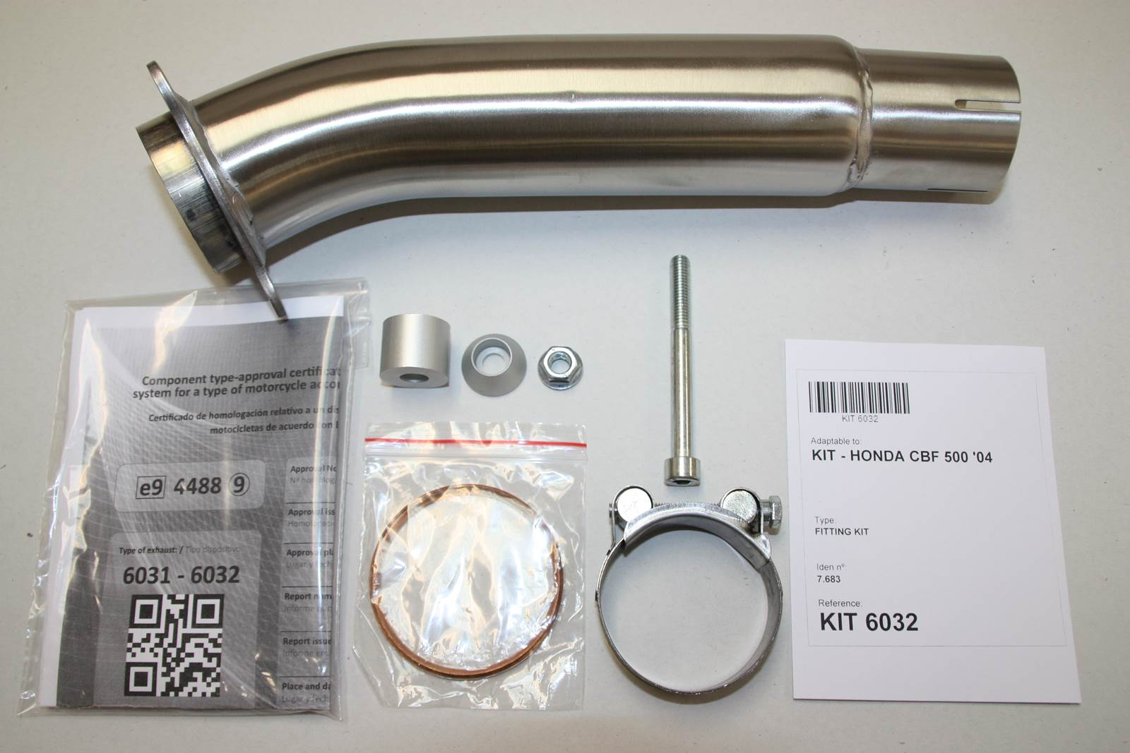Tłumik IXIL HONDA CBF 500 04-11 (PC39) typ SOVE (waga: 3000g, długość: 423 mm., materiał: Inox AISI304, kolor: Black painted) SL