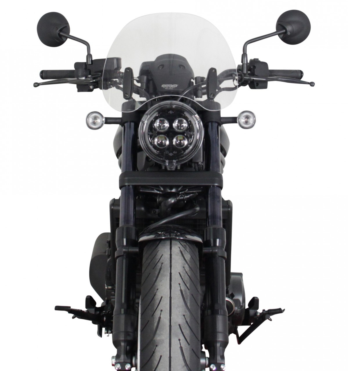 Szyba motocyklowa MRA HONDA CMX 1100 REBEL 2021-, forma NTM, bezbarwna