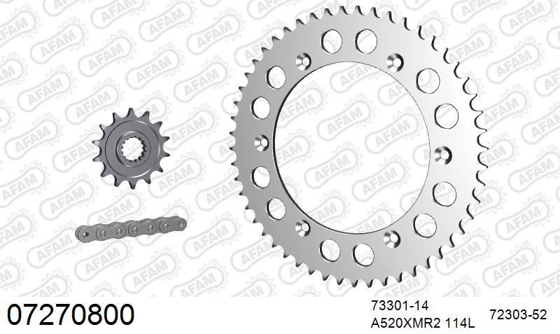 Zestaw napędowy AFAM do KTM MX 600 LC4