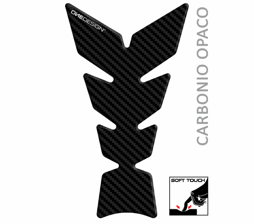 ONEDESIGN Tankpad Moon "Soft touch" carbon czarny