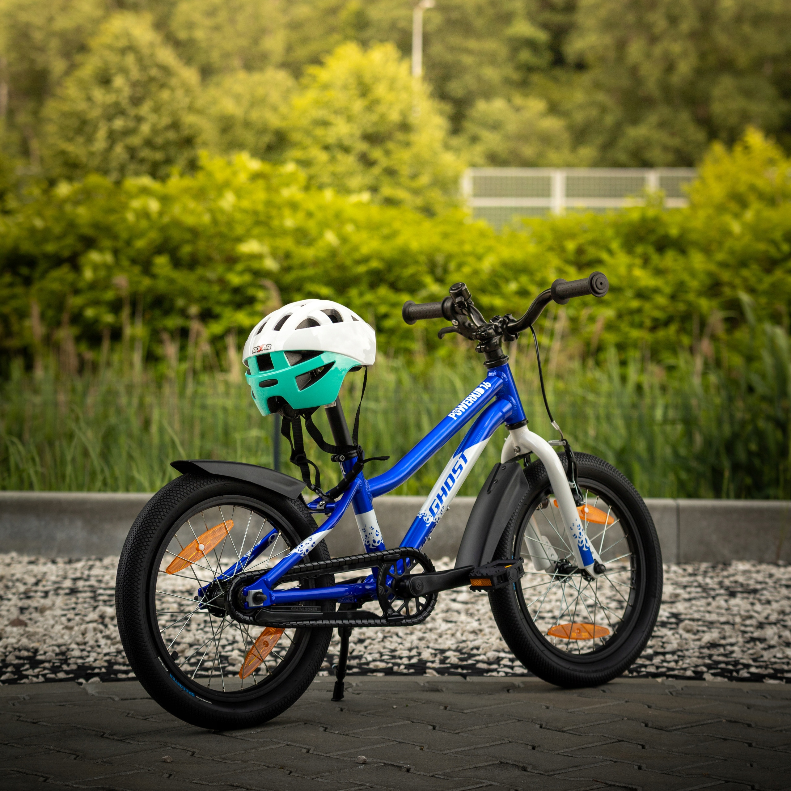 Kask rowerowy dziecięcy ROXAR KID biały S 48-52 cm
