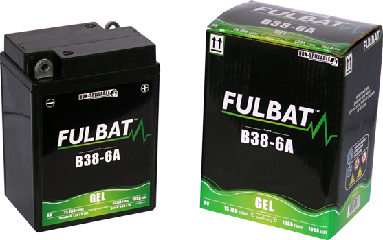 Akumulator FULBAT FUL GEL - B38-6A (Żelowy, bezobsługowy)