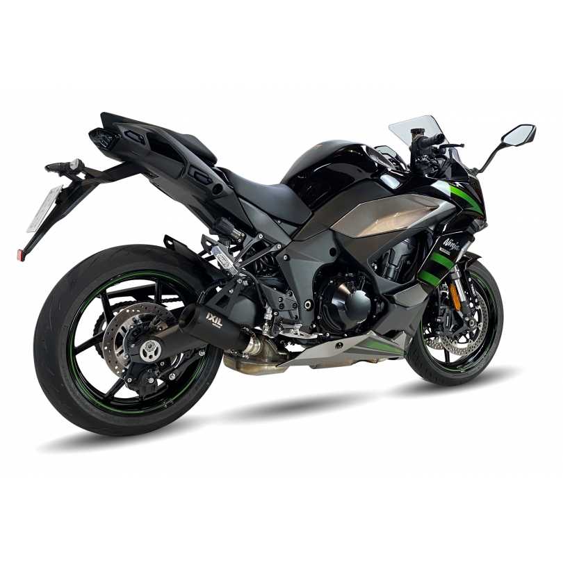 Tłumik IXIL KAWASAKI NINJA 1000 SX 20-24 (ZXT02K) typ RC3B SLIP ON - SPORT XTREM BLACK (Homologacja)
