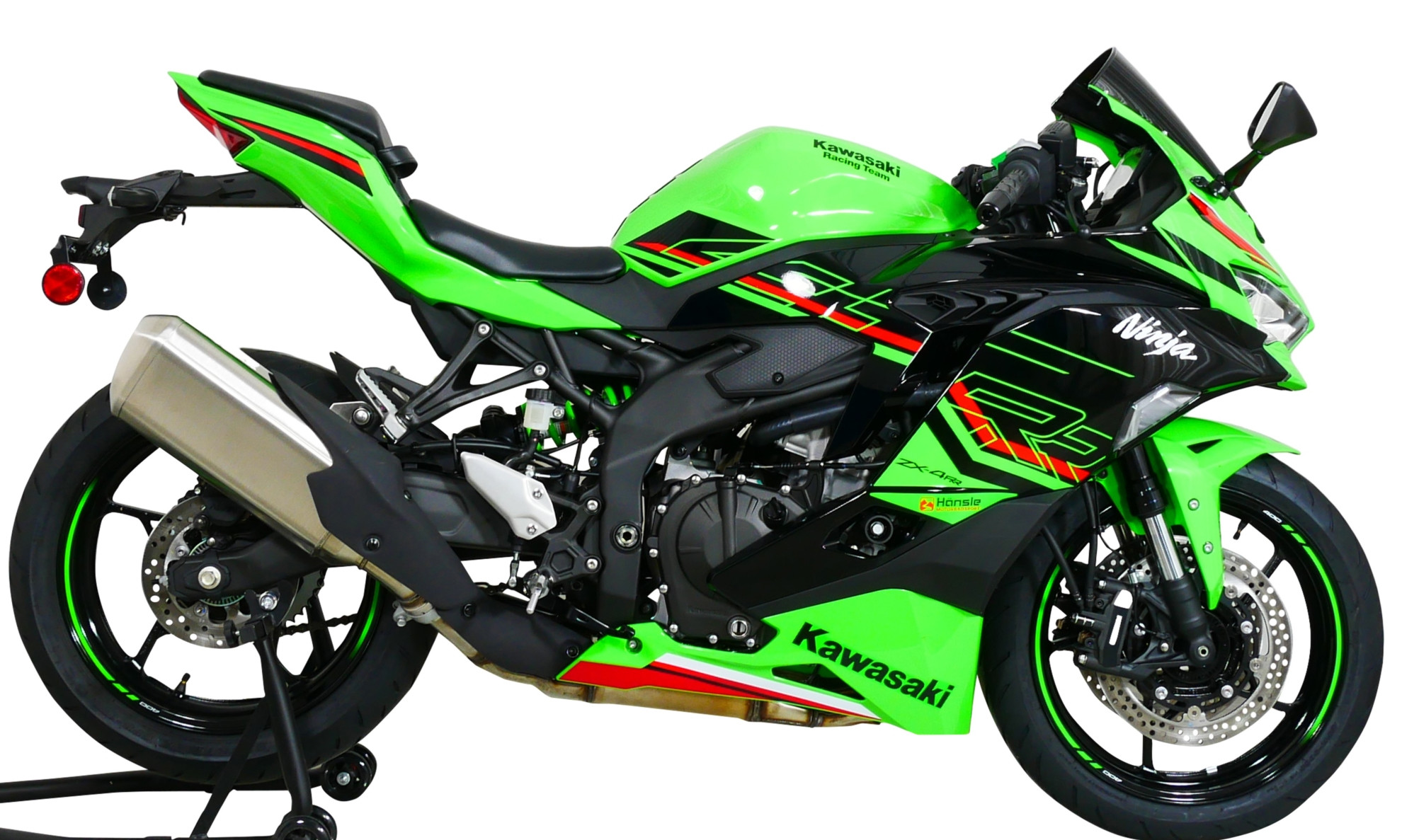 Szyba motocyklowa MRA KAWASAKI ZX-4 R / ZX- 4 RR 2023-, forma R, czarna
