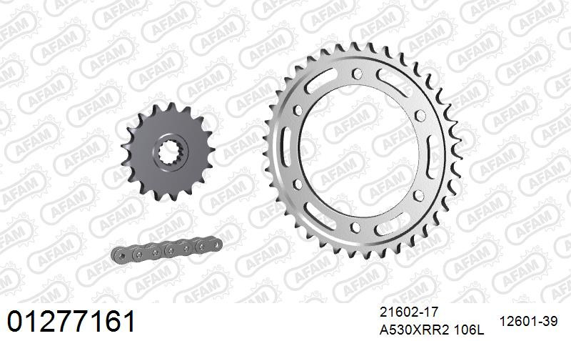 Zestaw napędowy AFAM do YAMAHA FZX 750 Fazer