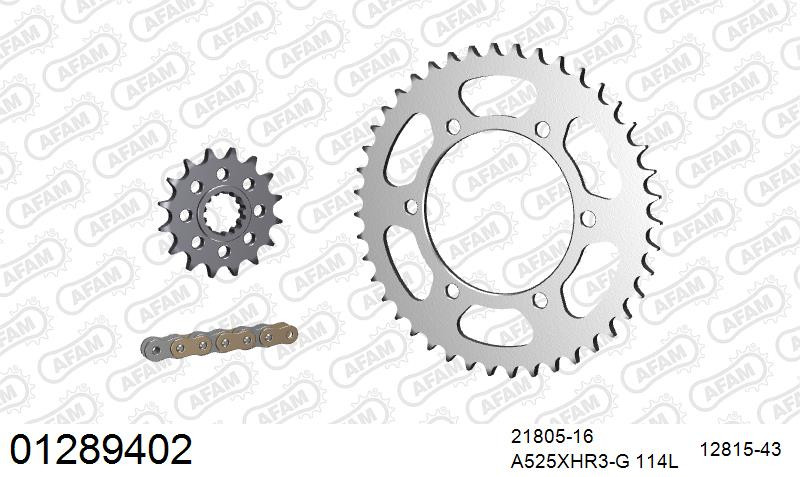 Zestaw napędowy AFAM do YAMAHA YZF-R 1