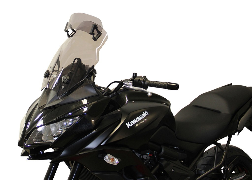 Szyba motocyklowa MRA KAWASAKI VERSYS1000 LE650E(E,F), LZT 00 B 2017-2018, forma VT, przyciemniana