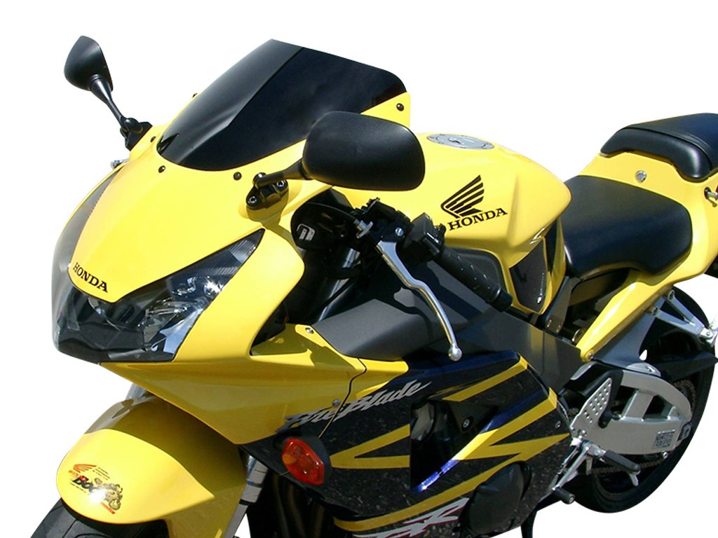 Szyba motocyklowa MRA HONDA CBR 900 RR SC50 2002-, forma O, bezbarwna