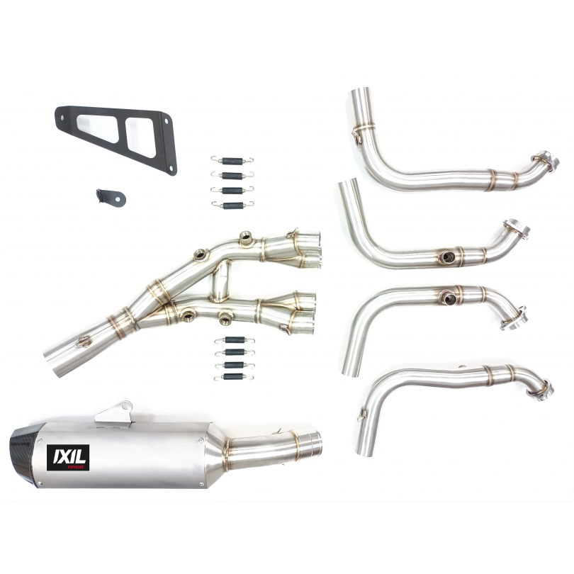 Tłumik IXIL BMW S 1000 RR 21-22 (2R99/R) typ VTI (waga: 1500g, długość: 393 mm., materiał: Titanium, kolor: Bright resin) FULL S