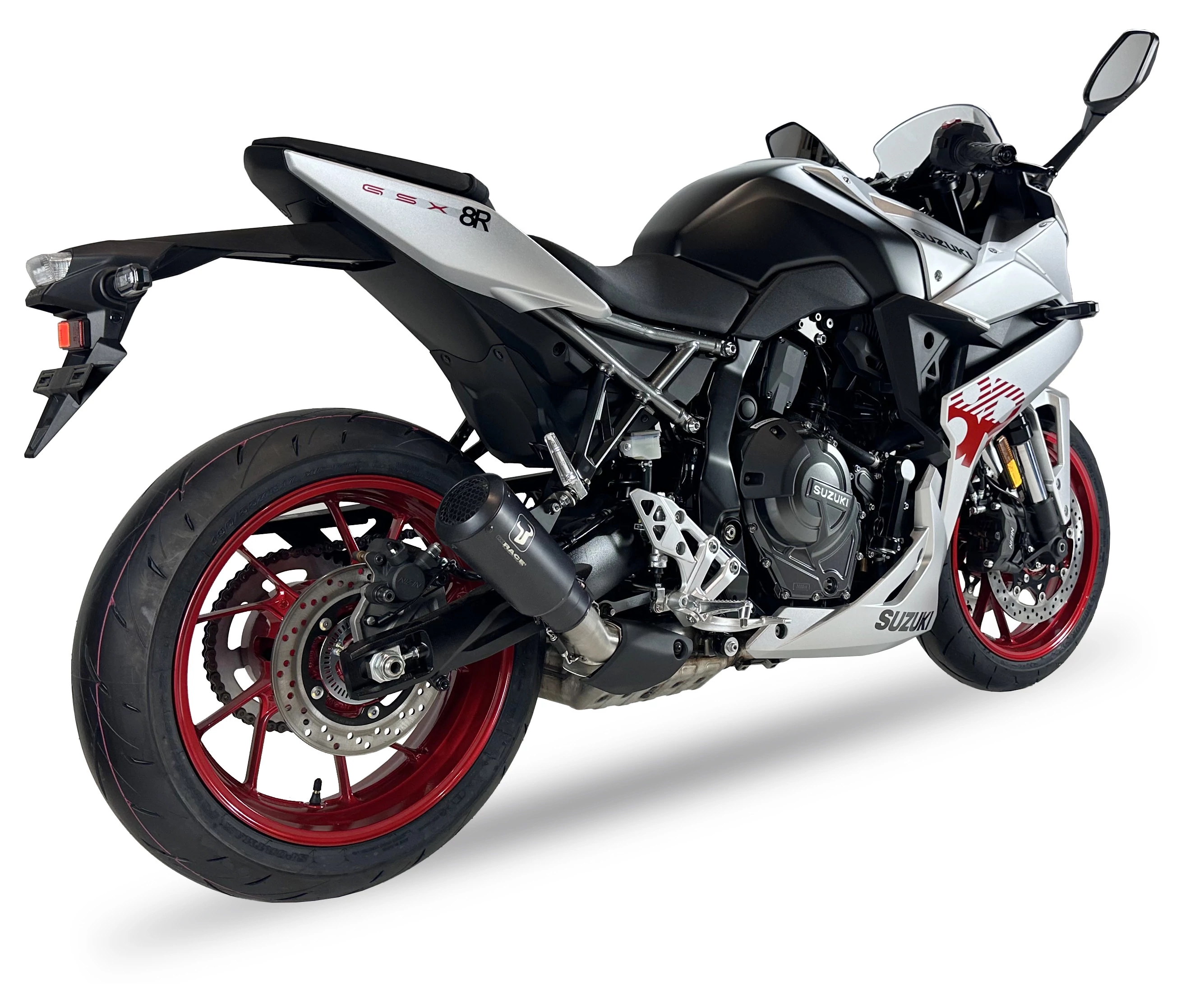 IXRACE Tłumik SUZUKI GSX-8S 23-24 (WEM2 WEM3) typ MK2B MK2 SERIES BLACK