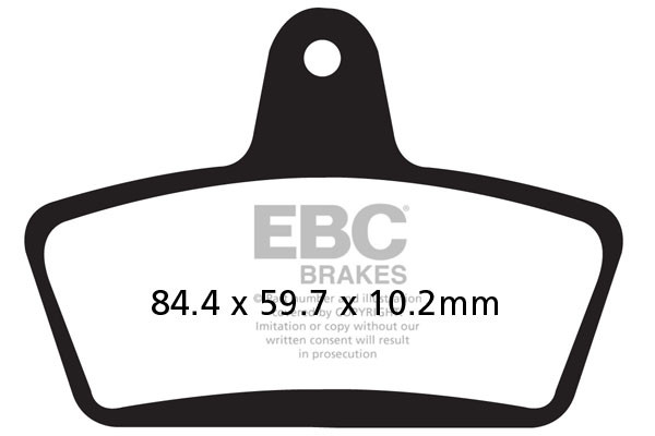 EBC Brakes Klocki hamulcowe EBC FA623 (kpl. na 1 tarcze)