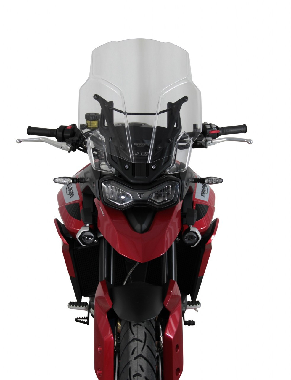 Szyba motocyklowa MRA TRIUMPH TIGER 900 /GT PRO 2019-, forma TM, bezbarwna