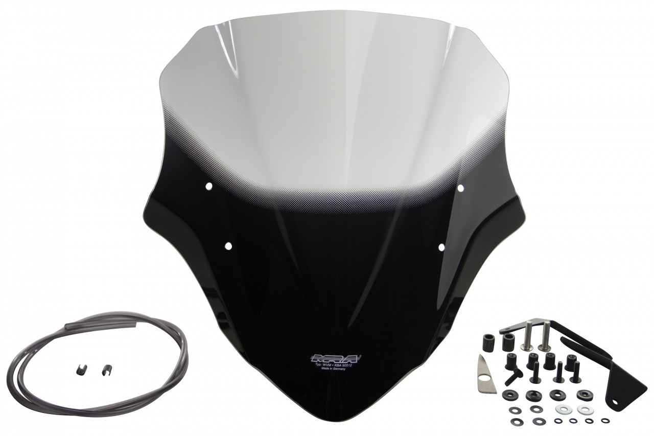 Szyba motocyklowa MRA HONDA CB 650 F RC75 2014-2016, forma NRM, przyciemniana